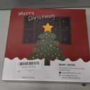 Christmas Tree Topper Lighted Star with Built-in 10 Replaceable Bulbs, 9.5 Clear Five-Pointed Star Tree Topper Plug in for Indoor Office Xmas New Year Holiday Tree Decoration, Warm White