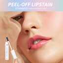 Matte Lip Stain Peel Off Masque - Peel Off Lips Stain Tattoo, Peel Off Lip Tint,Long Lasting Waterproof Transfer-proof Lip Mask Lip Stain Peel Off Lip Gloss (01#, 1 Count (Pack of 1))