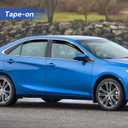 Window Visors Rain Guards Shield for 2012-2017 Toyota Camry, Out-Channel Window Vent Wind Deflectors Visors Shades for 12 13 14 15 16 17 Camry