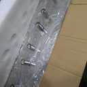 Rectangle K9 Crystal Chandelier Modern Rectangular Pendant Lighting Fixture for Dining Room Kitchen Island Bedroom Black 40'' 8-Light E12