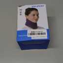 VELPEAU Neck Brace for Neck Pain and Support - Soft Cervical Collar for Sleeping in Bed, Snoozing, Sleeping Upright, Anti-Snoring, Sleep Apnea for Women & Men (Blue, Comfort Version, Medium: 11.5-14"/3)