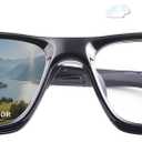 YIMI Photochromic Blue Light Blocking Glasses Anti Eyestrain Computer Gaming Blue Light Screen Blocker Glasses for Men Women
