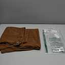 Sidefeel Womens Wide Leg Jeans Casual Baggy High Waisted Stretch Denim Pants Size 12 Brown