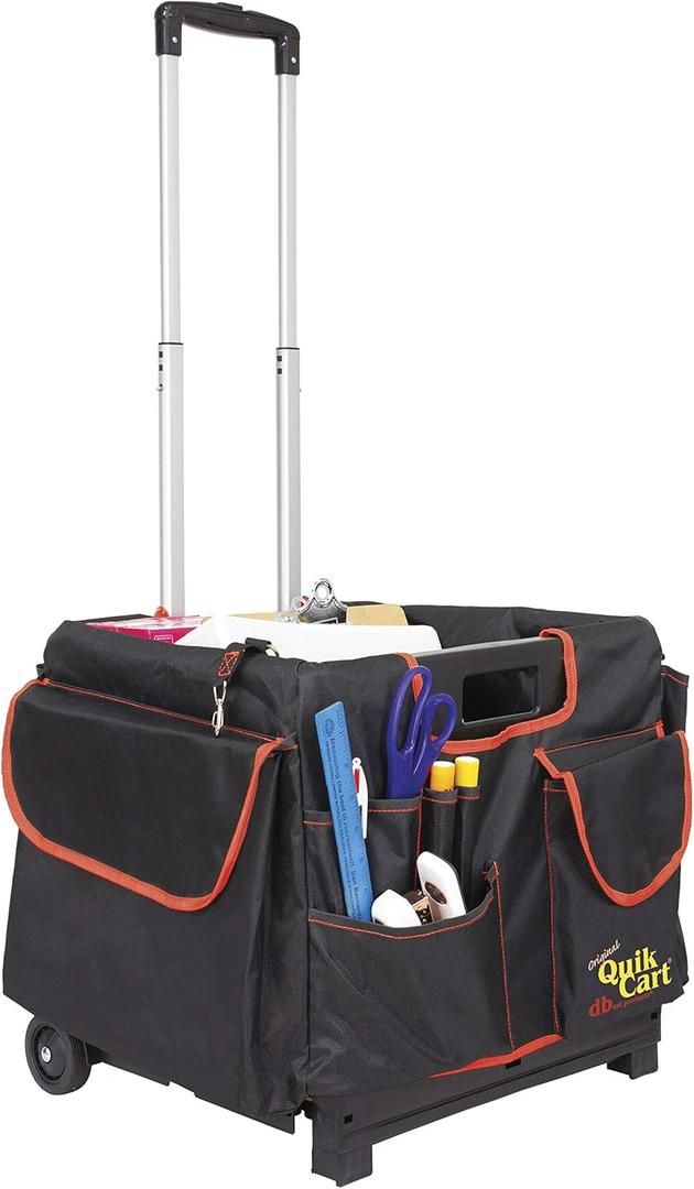 dbest products Quik Cart Pockets Bundle (Black, Red)
