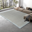 QUMOX 5'3"x7'6" Modern Simple Area Rug, Machine Washable, Non-Slip, Perfect for Living Room and Bedroom