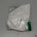 Christmas Tree Skirt 24 inch Mini Faux Fur Plush Striped Textured Tree Skirt for Xmas Tree Ornaments Holiday Party (White & Gold)