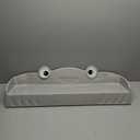 Kids Bathtub Topper MMIOFANT Splash Guard For Bath Tub-Bathtub Caddy Tray With Play Shelf-Bathtub Shelf Over Tub For Kids' Toy-Bathroom Toy Organizers, Gray