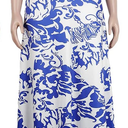 Womens Summer Sexy 2 Pieces Outfits Ruffle Floral Tank Top Wrap Boho Tropical Long Skirt Set Clubwear Dresses, Size S 