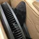 Lasko Oscillating Cyclone Pedestal Fan, Adjustable Height, Timer, Remote Control, 3 Speeds, for Bedroom, Living Room, Home Office, 18", Black, 1843