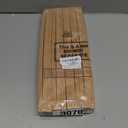 Mooliwe 4 Pcs 36" x 1" Felt Cork Strips Bulletin Bar Strip for Wall Bulletin Board Decoration, Notice Board Self Adhesive Cork Wall Decoration, Paste Note, Photo, Schedules, Office Home Decor(Brown)