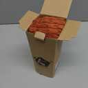 Kevin Textile Fall Pack of 2 Corduroy Decorative Throw Pillow Covers 20x20 Inch Soft Boho Striped Pillow Covers Modern Farmhouse Home Decor for Sofa Living Room Couch Bed Burnt Brick