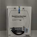 KOHLER 4639-RL-0 Cachet ReadyLatch Round Toilet Seat Soft Close, White