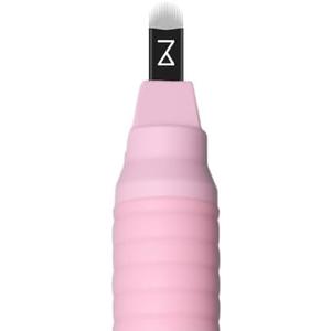 M Mellie's Signature Microblading Eyebrow Pen (Pack of 8) - Disposable Microblading Pen with Sterilized Blade, Comfortable Rubber Grip and Pigment Sponge for Flawless Bro (U18 NANO .15mm, Pink)