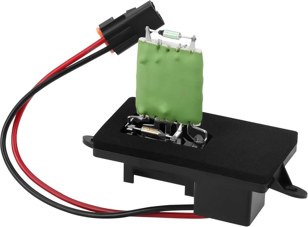 89019089 HVAC Blower Motor Fan Resistor Fits for 1999 2000 2001 2002 2003 2004 2005 2006 Chevy Silverado 1500 2500 Tahoe GMC Sierra Yukon C'adillac Escalade 973-004, 89018597, 22807122