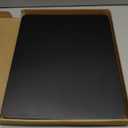 Appliance Slider 360 Rolling Tray for Coffee Maker Bamboo Coffee Pot Slider Tray for Countertop Rotation Sliding Tray with Wheels, Appliances Mat Easily from Under The Cabinet Black(15.7"13")