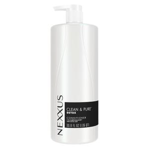 Nexxus Clean and Pure Conditioner, With ProteinFusion, Nourished Hair Care Silicone, Dye And Paraben Free 33.8 oz (33.8 Ounce (Pack of 1))