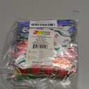 JOYIN 24 PCS Christmas Wrap Ribbon Pull Bows (5" Wide); Easy and Fast Gift Wrapping Accessory for Presents, Bows, Baskets, Wine Bottles Decoration, Xmas Gift Wrapping and Decoration Present (Colorful)