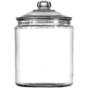 Anchor Hocking Heritage Hill Glass 0.5 Gallon Storage Jar, Set of 1