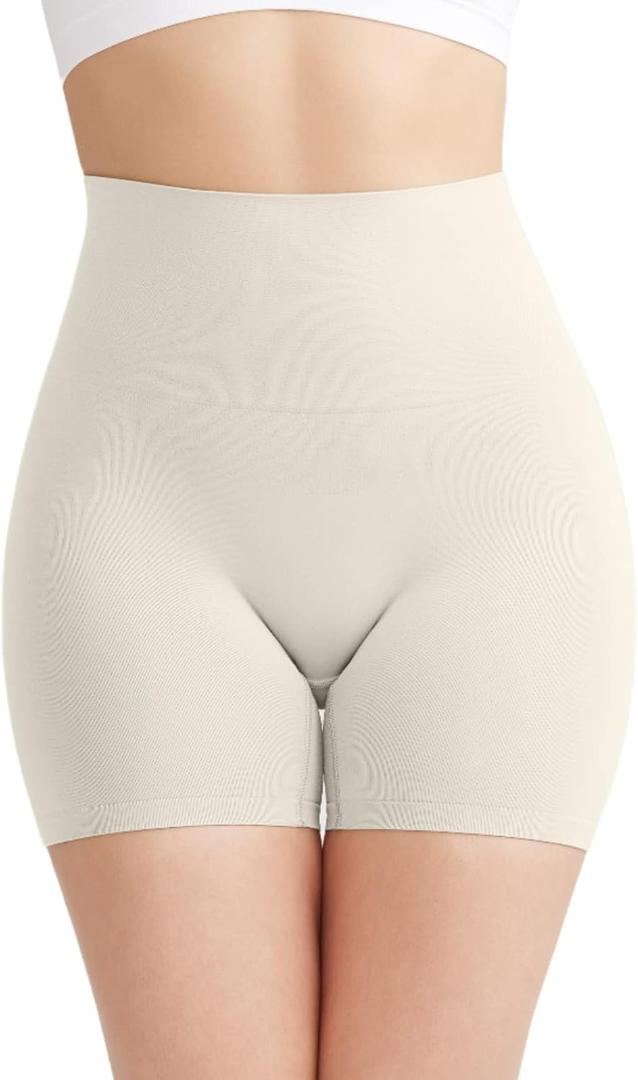 ESSENTIALS BY TUMMY TANK womens Seamless Shaping Short (Medium-Large, Nude)