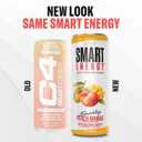 Cellucor C4 Smart Energy Drink Boost Focus and Energy with Zero Sugar, Natural Energy, and Nootropics - 200mg Caffeine - Peach Mango (12oz Pack of 12)