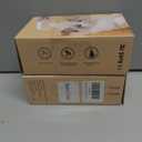 2 x Soft 3-in-1 Silisone Spray Brush, Upgraded for Shedding, Cleaning and Spa Massage, Hair Removal, Best Water Steam Brush for Indoor Long or Short Haired Cat and Dog (White)