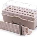 Make Your Letters Align More neatly,3 in 1 for Metal Stamps（Suitable from 1mm to 6mm) (Narrow Wide and Storage)