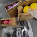 BF-D235 Fitvids Set of 2 Neoprene Dumbbell Hand Weights, Anti-Slip, Anti-roll, Hex Shape Colorful (Set with Rack: 20-Pound, 3 Pairs)