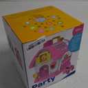 Toys for 1+ Year Old Girls - Montessori 8-in-1 Musical Activity House Toys with Lights, Sounds & Bilingual EN/ES Learning, First Birthday & Xmas Gifts for 1 2 3 Year Old Girl (Rose)