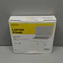 Nulaxy Ergonomic Adjustable Laptop Stand for Desk, Dual Foldable Computer Riser with Advanced Heat-Vent, Heavy-Duty Portable Notebook Holder for Posture Correction, Compatible with Mac 10-17" Laptops