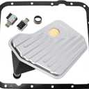 Shift Transmission Solenoid Valve with Filter Gasket Kit 4L60E - Replaces 24230298, 24208576 - Compatible with Buick, Cadillac, Chevy Trucks - Rainier, Escalade, Astro, Avalanche, Blazer, Camaro