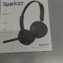 Spark07 
Wireless Headset, Bluetooth 5.4 Headphones with AI Noise-Canceling Mic for Work, for Phone, Computer, Black