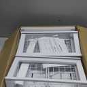 1 Pack Expandable Under Sink Organizers Storage With Upgrade Ball-Bearing Slide Tracks,2-Tier Pull Out Under Cabinet Organizer Height Adjustable,Not Suitable For Cabinets With Partitions In The Middle (White)