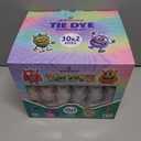 30 Colors Tie Dye Kit, Tie Dye Set for Kids, Pre-Filled Tye Dye Bottles, Non Toxic Permanent Fabric Dye Art Set, Easy DIY Fabric Art - Create Fun (30 Colors)