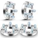 ECCPP 4PCS 1" Conversion Wheel Adapters 5x5 to 5x4.75 12x1.5 Studs Fit for Chevrolet Caprice Classic (1990-1997) | for Chevrolet Impala SS (1994-1997)-NOT FIT Stock Rims