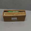 12Pack Plastic Pom Poms Cheerleading Pom Poms Sports Dance Cheer Plastic Pom Pom for Rooters,Cheering Squard,Cheering Team (Green)