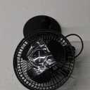 Holmes 6” Personal Table Fan – 2 Speeds, Compact, 15° Head Tilt, Wide-Angle Oscillation, Black