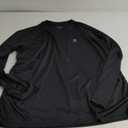 Roadbox Mens UPF 50+ UV Sun Protection Shirts Outdoor Long Sleeve SPF Rash Guard for Fishing Hiking Swimming Running (Black), XL