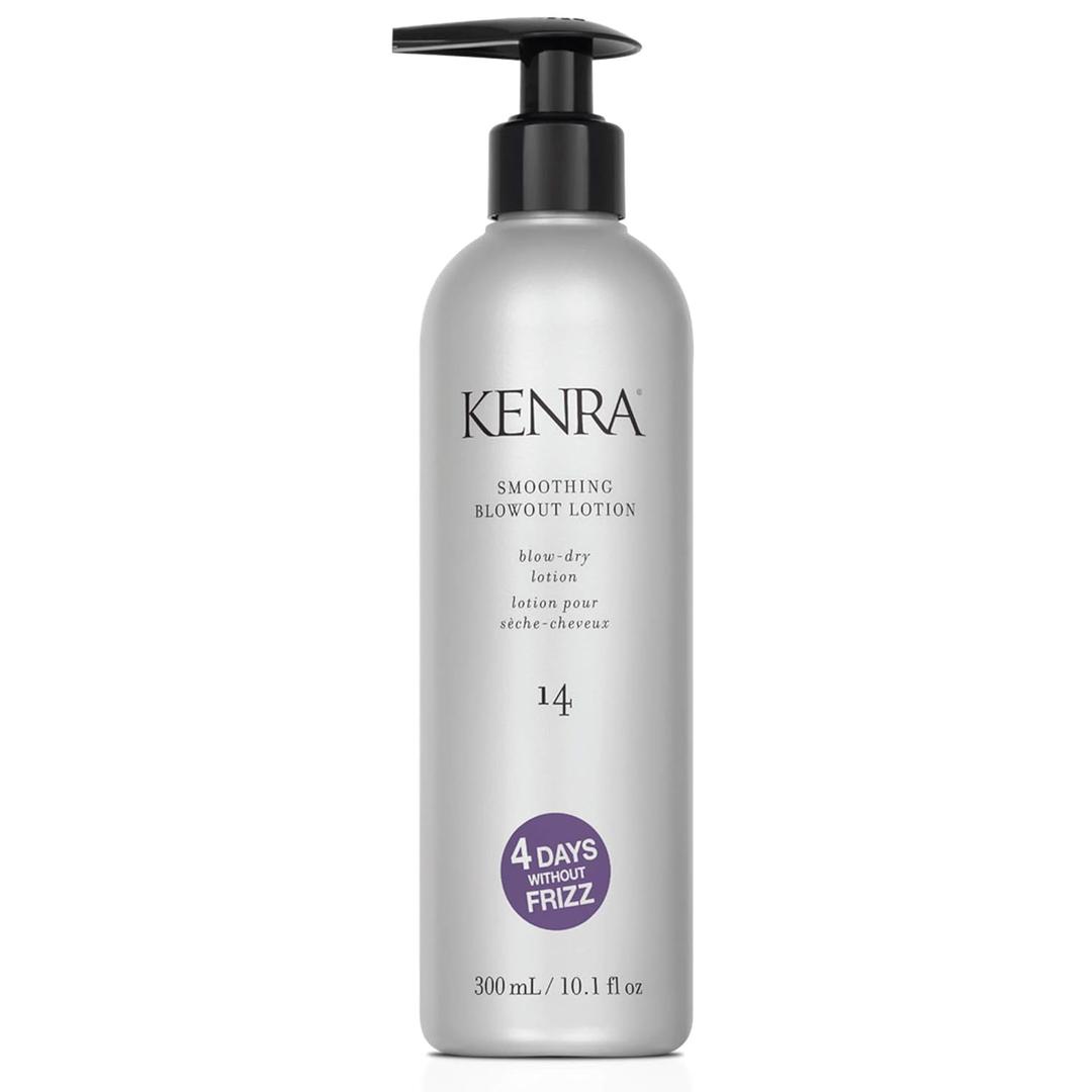 Kenra Smoothing Blowout Lotion 14 | Ultra-Fine Blowout Spray | Up To 4 Days Without Frizz | Enhances Smoothness & Manageability Of A Blowout | Thermal Protection | Medium To Coarse Hair