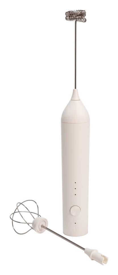Primula Recharge Milk Frother with stand White