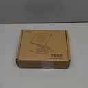 LOXP Adjustable Tablet Stand, 360 Rotating iPad Stand with Heavy-Duty Base, Tablet Holder Compatible with 4.0-16.9" Device, 2025 iPad Pro Air Mini, Kindle, Surface Tablet, Portable Monitors - Black