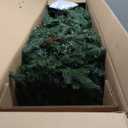 7 ft. Pre-Lit Artificial Christmas Tree Hinged with 460 LED Lights and Pine Cones