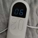 Bedsure GentleSoft Heated Blanket Electric Throw - Soft Ribbed Flannel Electric Blanket, Heating with 4 Time Settings, 6 Heat Settings, and 3 hrs Timer Auto Shut Off (50x60 inches, Light Grey) (02 - Harbor Mist)