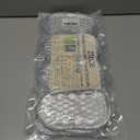 2 x Multi-Purpose Scrub Kitchen Sponges  12 Pack Dish Sponge, Dual-Sided Non-Scratch Microfiber & Metal Scrubber, Reusable Heavy Duty Sponges for Dishes, Pots, Glass, Sink, Stovetop & Bathroom (Silver)