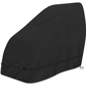 Roasivi Massage Chair Cover Waterproof Massage Chair Full Body Protector Zero Gravity Armchair Cover 420D Oxford Fabric with Drawstring and Buckle 59 "L x 36"W x 47.5"H Black