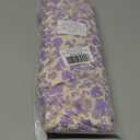 WYJ 3 Piece Purple Quilted Floral Makeup Bag Set Small Cosmetic Bag For Women Cute Cotton Makeup Pouch For Purse