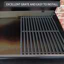 Grill Grate Replacement Parts for Blackstone 36" Griddle Grill Parts 1554 2177 1868 2151 1825 2149 1863 36 Inch Blackstone 4 Burner Cast Iron Cooking Grate Members Mark GR2298901-MM Sear Grate 1 Pack