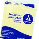 2 x Dynarex 3680 Triangular Bandage, 7" x 4" x 4.25", Pack of 12