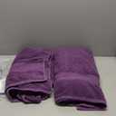 Infinitee Xclusives– Luxury Bath Sheets Towels – 2 Pack 600 GSM (35X70 Inches)– 100% Ring Spun Cotton Extra Large Bath Towels for Bathroom – Super Soft, Absorbent, Hotel & Spa Quality|Profound Purple|