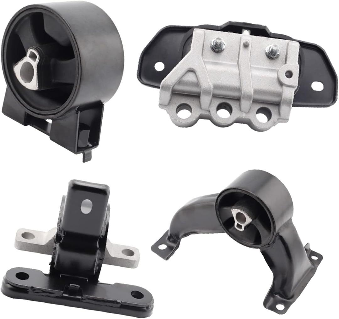 Engine Motor Mount & Trans Mount Compatible with 2008-2014 Dodge Avenger 2.4L 2007-2010 Chrysler Sebring 2.4L 2.7L 3.5L Replacement for A5420 A5443 A5465 A5469