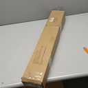 KAMANINA Double Curtain Rod 36 to 72 Inches (3-6 Feet) 7/8 Inch Curtain Rods for Windows, Telescoping Heavy Duty Drapery Rods with Decorative Crackle Glass Finials, Champagne Gold